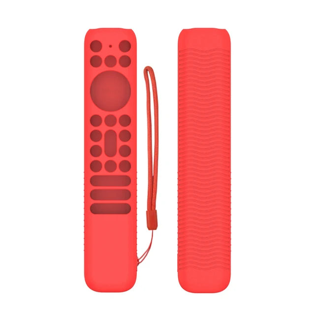 Silicone Covers For TCL RC902V FMR1 FMR2 FMR4 FMR5 TV Remote Anti-Slip Shockproof Protective Silicone Case with Lanyard