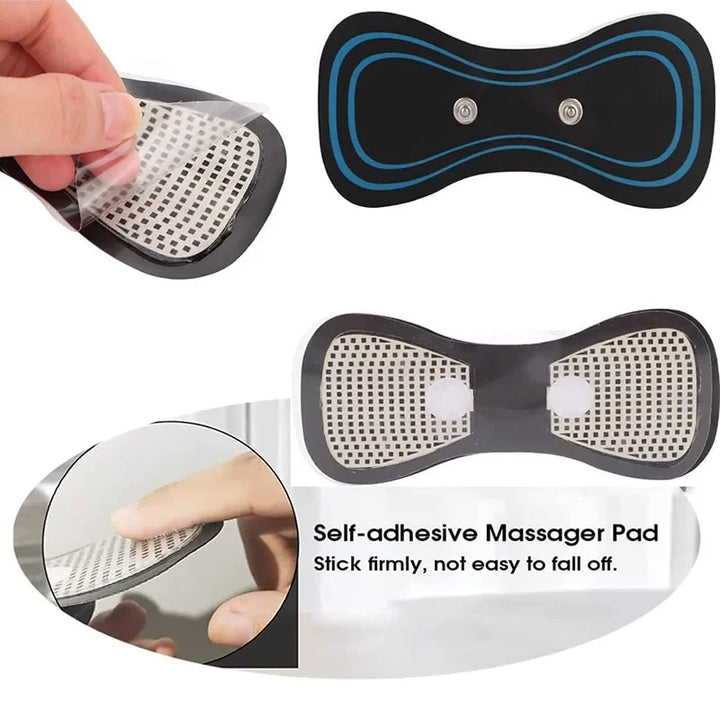 Cervical Spine Massage Sticker Back Leg Neck Massager USB Recharge Version Neck Massage Relaxation For Women Men