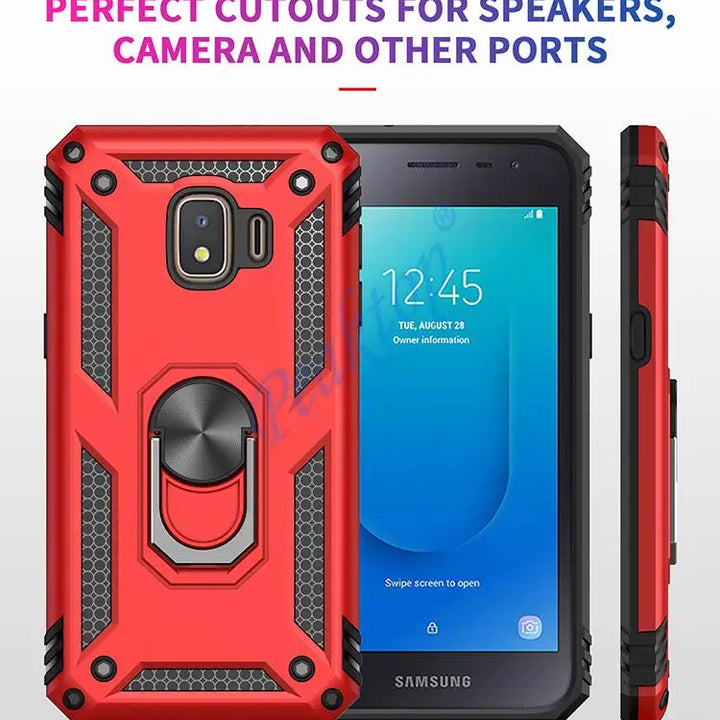 Bracket Rugged Armor Fashion Protection Phone Case For Samsung Galaxy J5 2017 J3 J7 J4 PLUS J6 PRIME J2 CORE PRO 2018 Back Cover