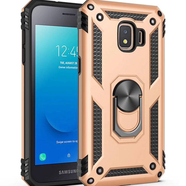 Bracket Rugged Armor Fashion Protection Phone Case For Samsung Galaxy J5 2017 J3 J7 J4 PLUS J6 PRIME J2 CORE PRO 2018 Back Cover